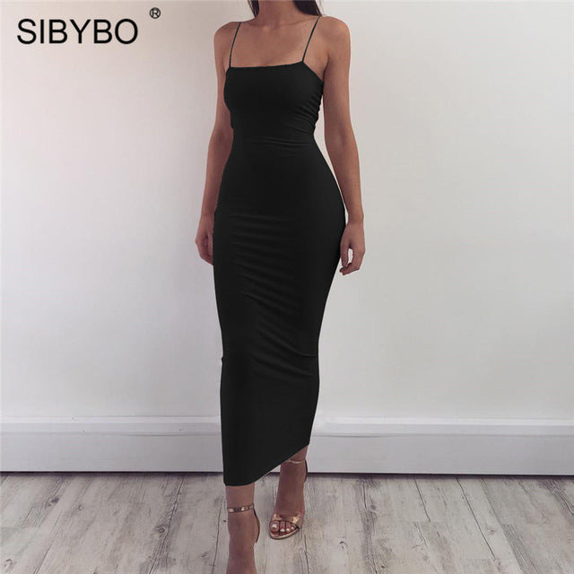 Sexy Long Dress Party Off Shoulder Strapless Summer Maxi Dress Black Bodycon Party Dress Women